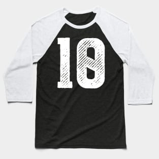 Rough Number 10 Baseball T-Shirt